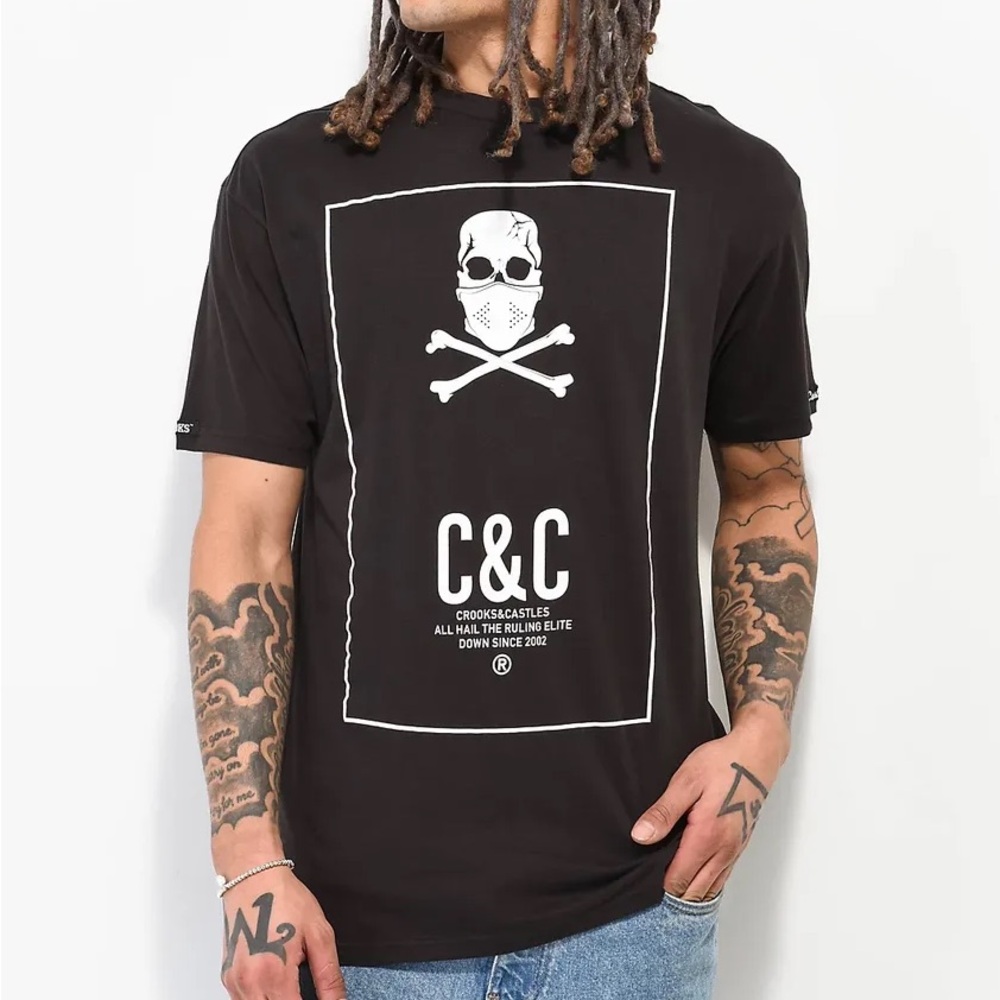 ☠️ Crooks & Castles Black T-Shirt
